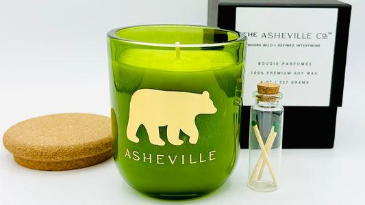 ASHEVILLE Burton's Stroll Golden Forest Grand Luxury Candle | No. 132 - The ASHEVILLE Co.™