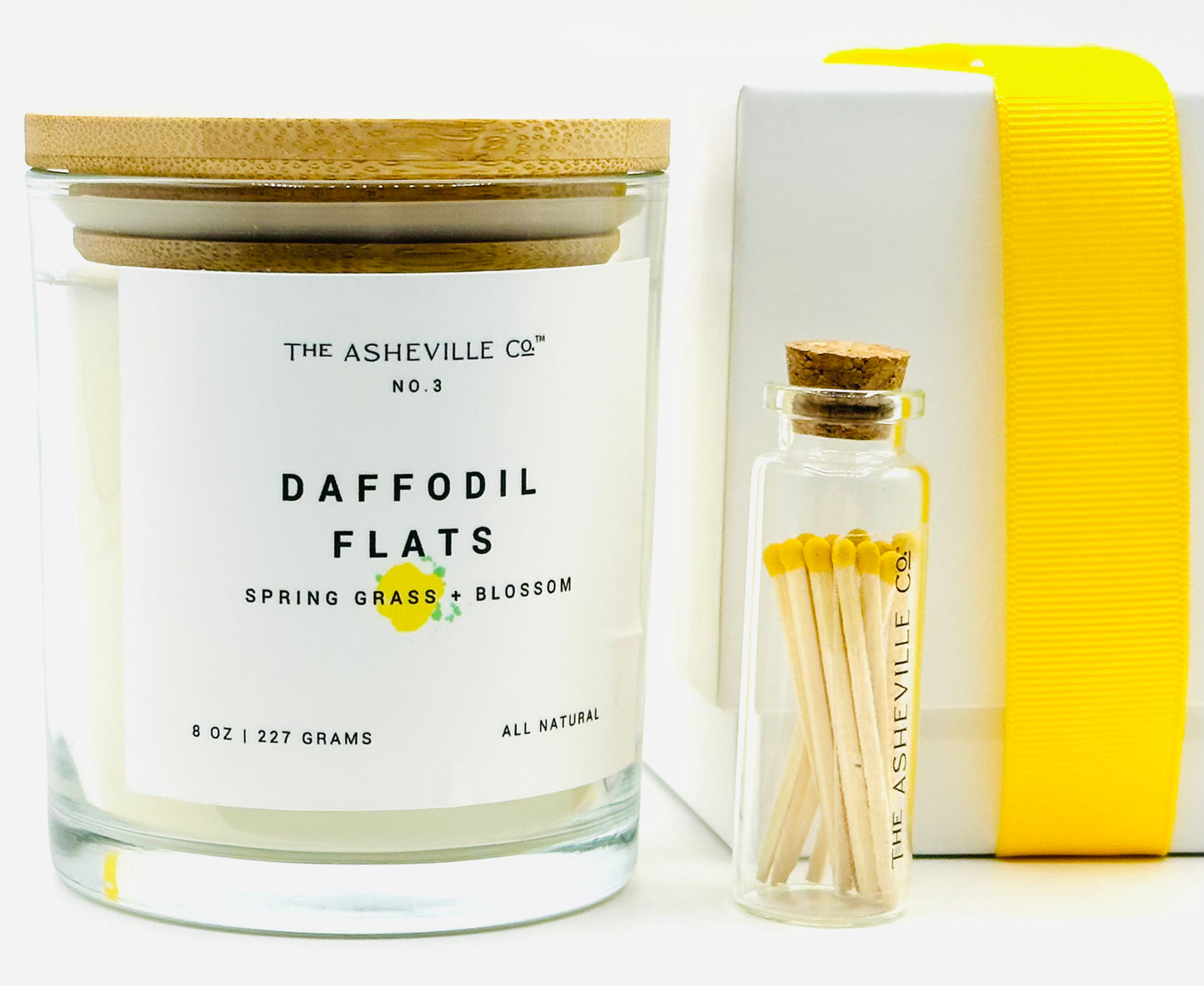 Daffodil Flats Luxury Candle | No. 3 - The ASHEVILLE Co.™