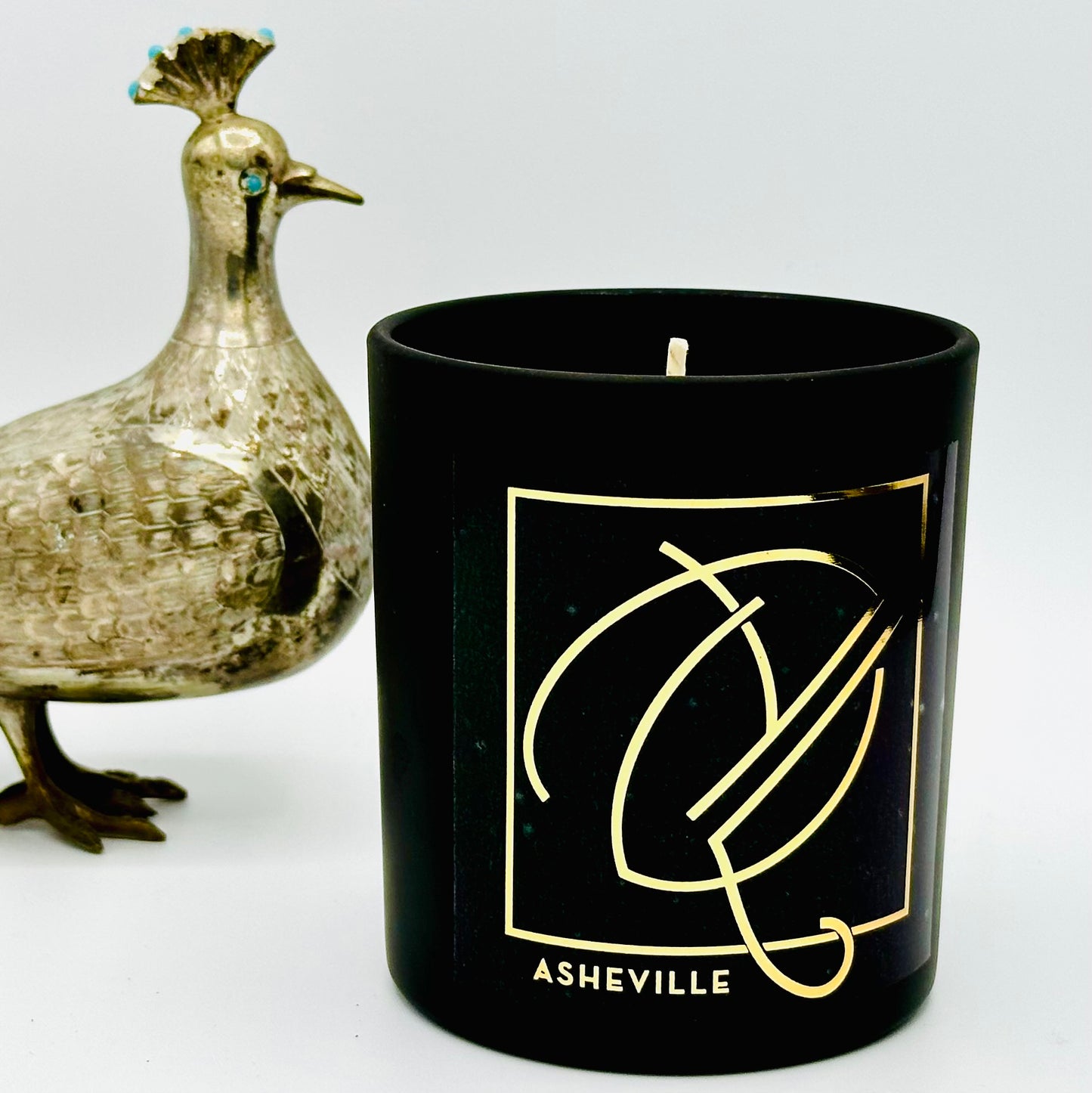 ASHEVILLE AVL Art Deco Gin and Cypress Berry Luxury Candle | No. 1920 - The ASHEVILLE Co.™