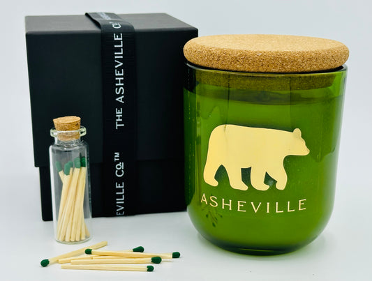 ASHEVILLE Burton's Stroll Golden Forest Grand Luxury Candle | No. 132 - The ASHEVILLE Co.™