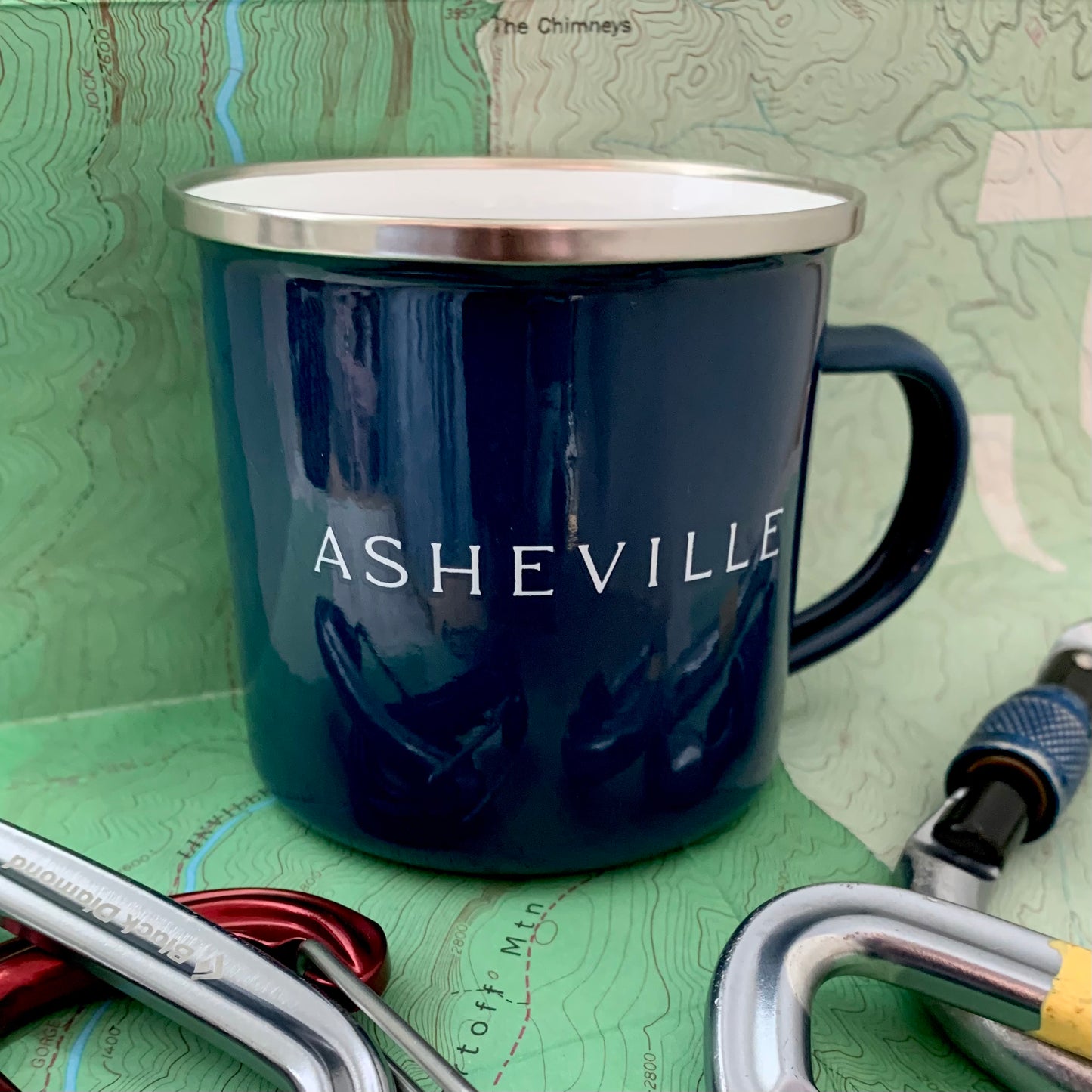 ASHEVILLE Signature | Enamel Camper Mug - The ASHEVILLE Co.™