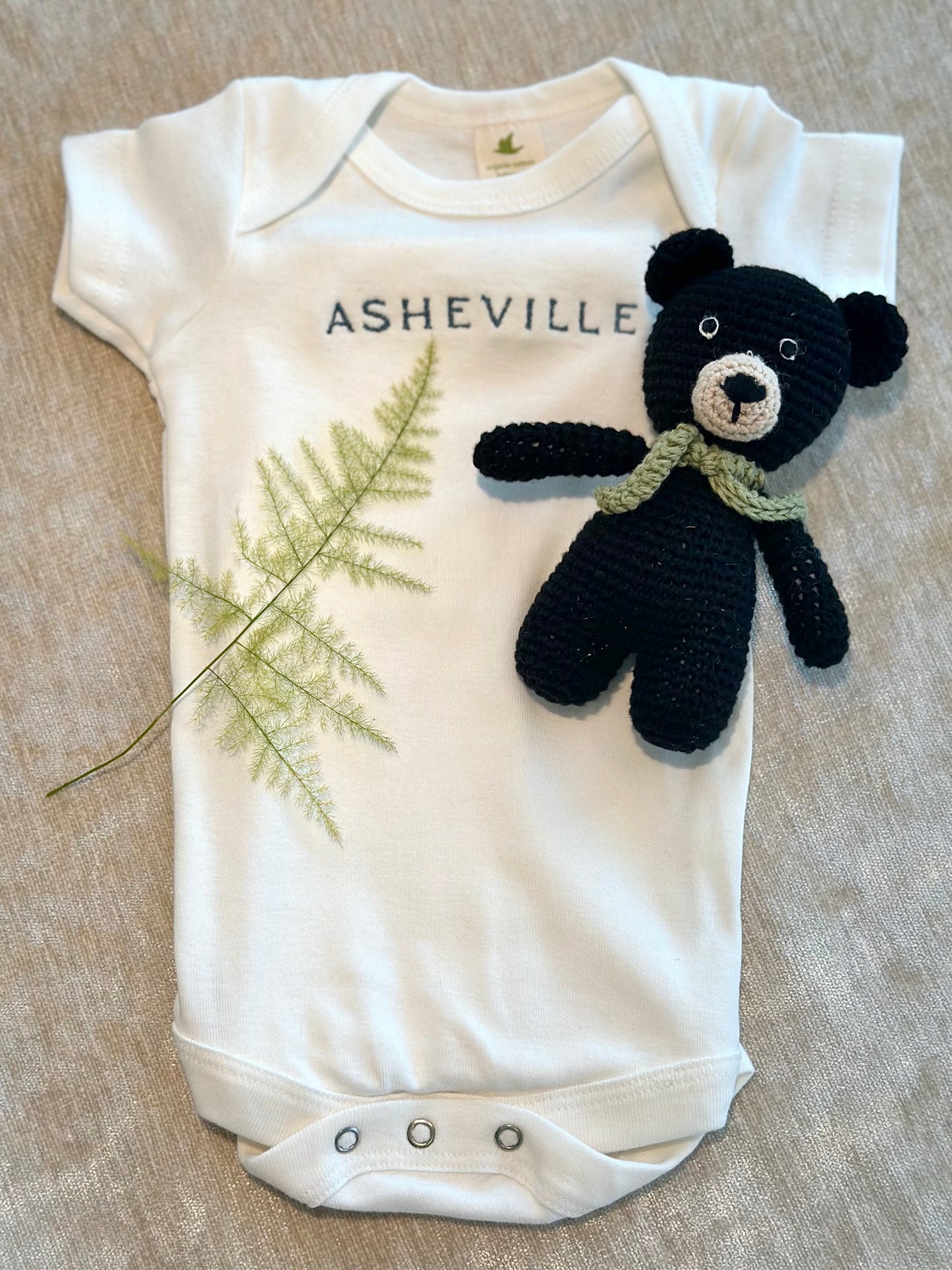 ASHEVILLE Organic Baby Onesie | Nanette Bleu - The ASHEVILLE Co.™