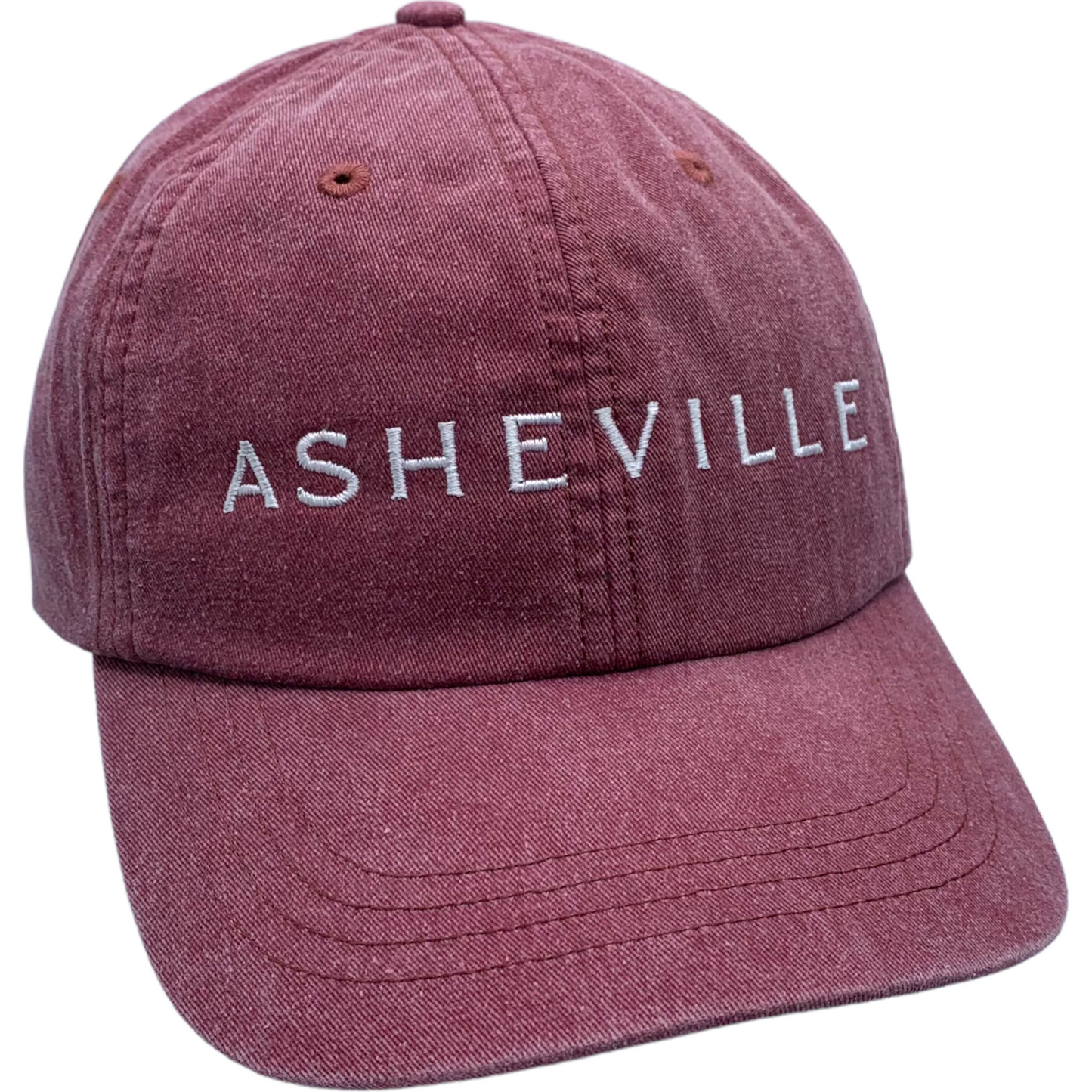 ASHEVILLE Crimson Baseball Hat - The ASHEVILLE Co. TM