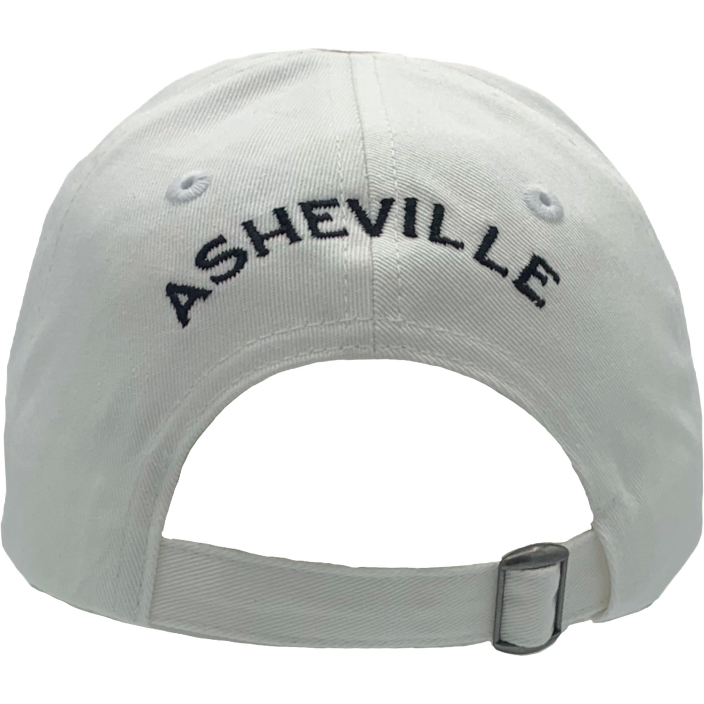 Bear Face ASHEVILLE Youth Baseball Hat White - The ASHEVILLE Co. TM