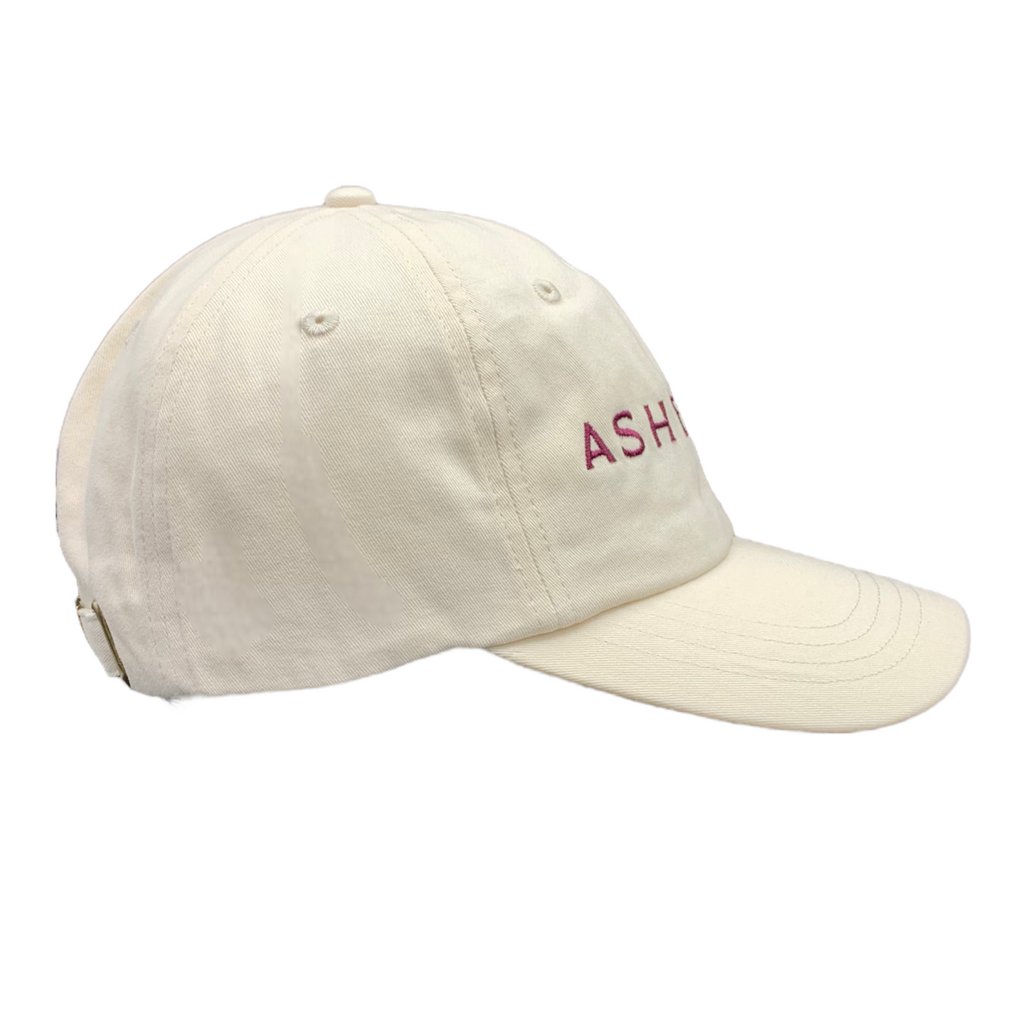 ASHEVILLE Cream Eggplant Baseball Hat - The ASHEVILLE Co. TM