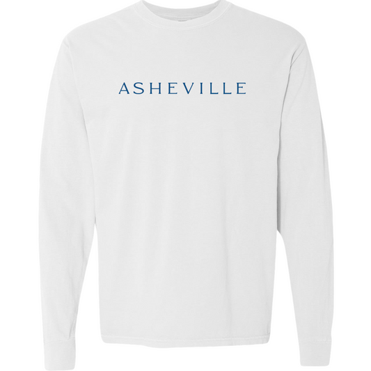 NC Flag Bear Long Sleeve T-Shirt Classic White - The ASHEVILLE Co. TM