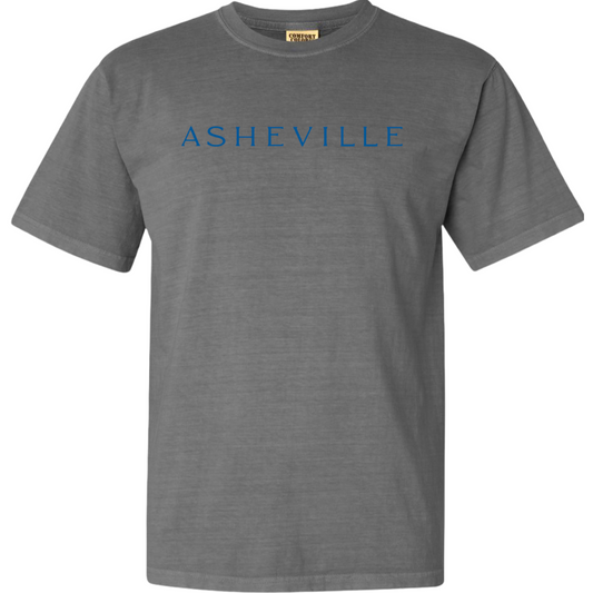 NC Flag Bear T-Shirt Slate Grey - The ASHEVILLE Co. TM