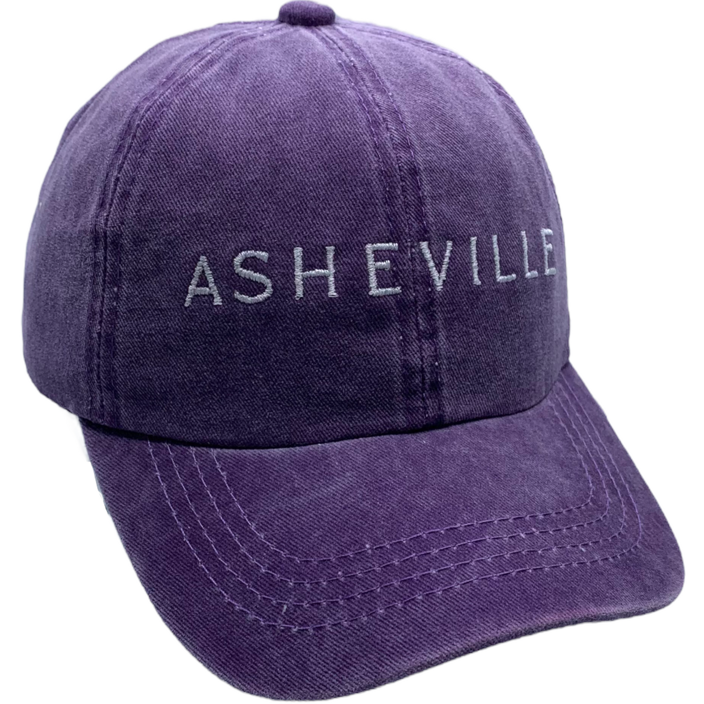 Youth ASHEVILLE Unstructured Dad Baseball Hat in Iris Purple - The ASHEVILLE Co. TM
