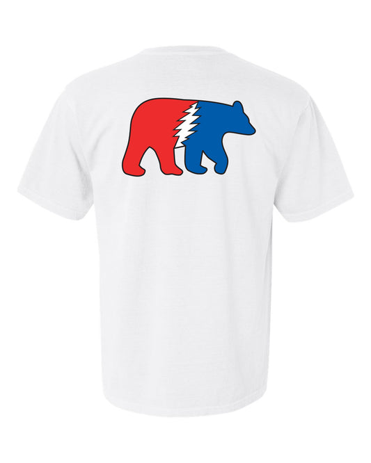 ASHEVILLE Stanley Bear T-Shirt White - The ASHEVILLE Co. TM