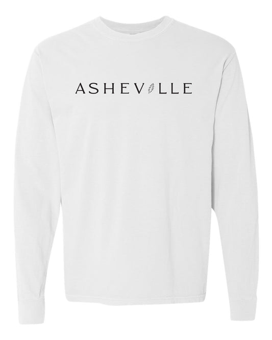 ASHEVILLE Stanley Bear T-Shirt White Long Sleeve - The ASHEVILLE Co. TM