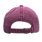 Youth ASHEVILLE Unstructured Dad Baseball Hat in Crimson Red - The ASHEVILLE Co. TM