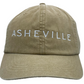ASHEVILLE Khaki Baseball Hat - The ASHEVILLE Co. TM