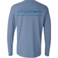 ASHEVILLE - Long Sleeved T-Shirt_ Adult - Unisex -Blue -Back side