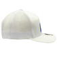 North Carolina Flag and Bear Silhouette Patch Trucker Baseball Hat in White - The ASHEVILLE Co. TM